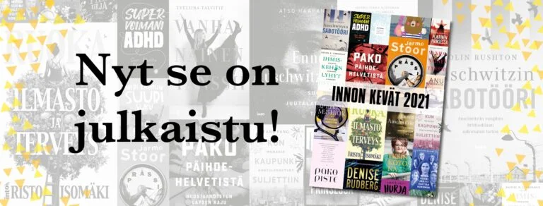 Innon kevään 2021 kirjalista on julkistettu