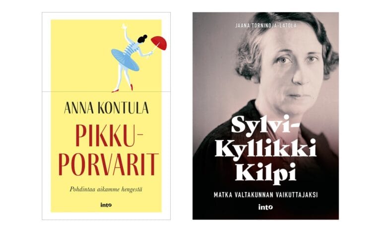 Anna Kontula pohtii uutuuskirjassaan aikamme polttavia kysymyksiä ja historioitsija Jaana Torninoja-Latola kertoo, millainen oli Sylvi-Kyllikki Kilven matka valtakunnan vaikuttajaksi
