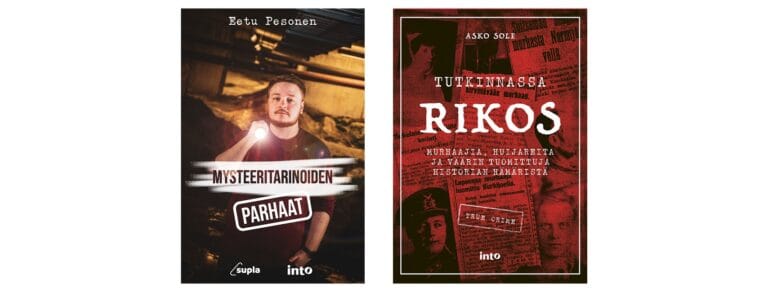 Uutuuskirjat tosielämän mysteereistä ja rikoksista