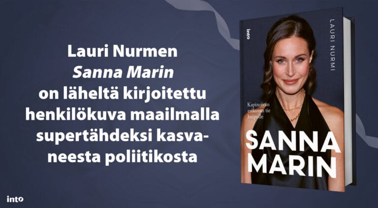 Lauri Nurmen uutuuskirja Sanna Marinista julkaistaan 24.10.