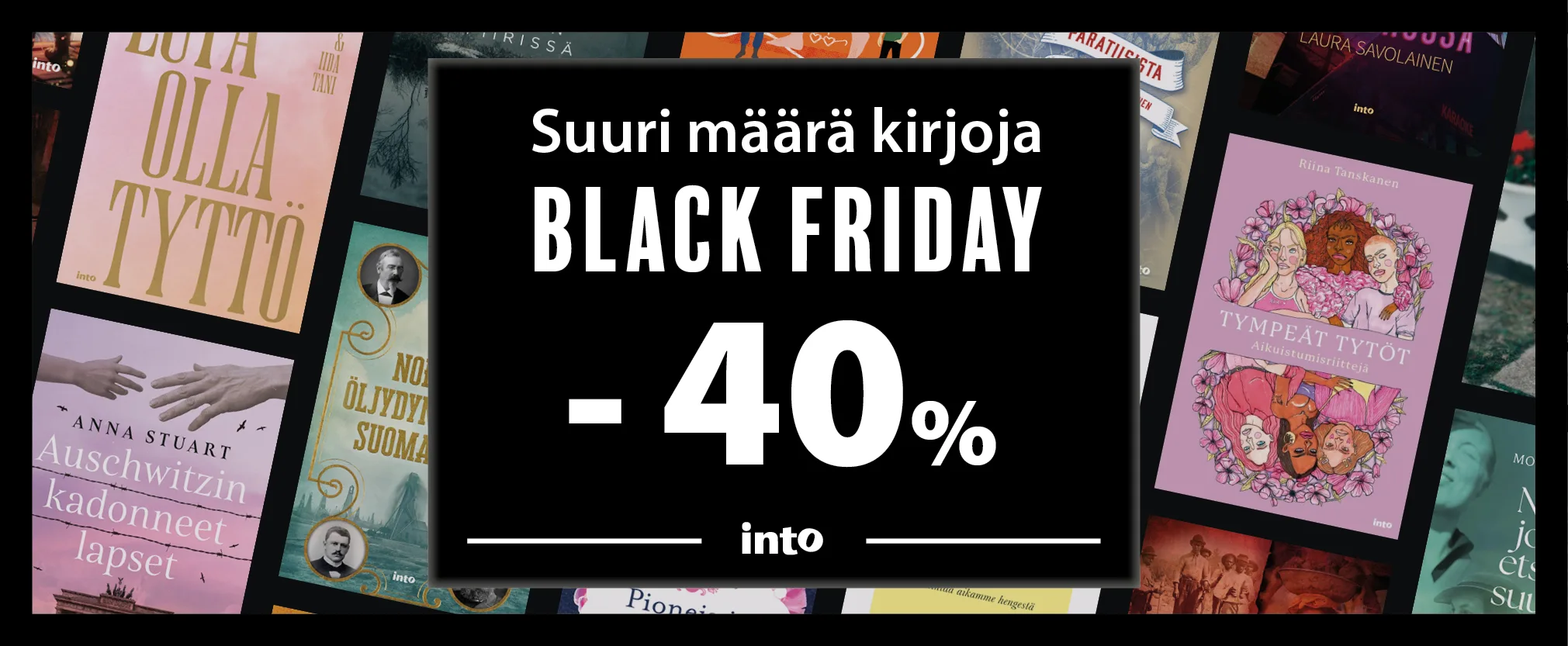 Black Friday – Verkkokauppabanner