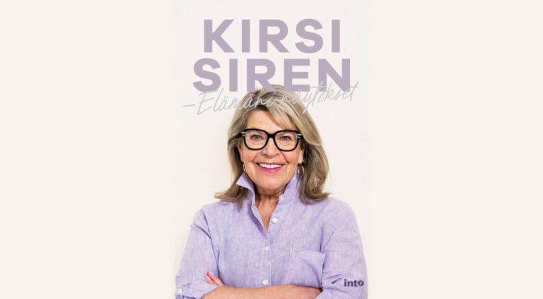 Kirsi Siren 80 vuotta ja Teatteri Hevosenkenkä 50 vuotta – elämäkerta julkaistaan 2.5.