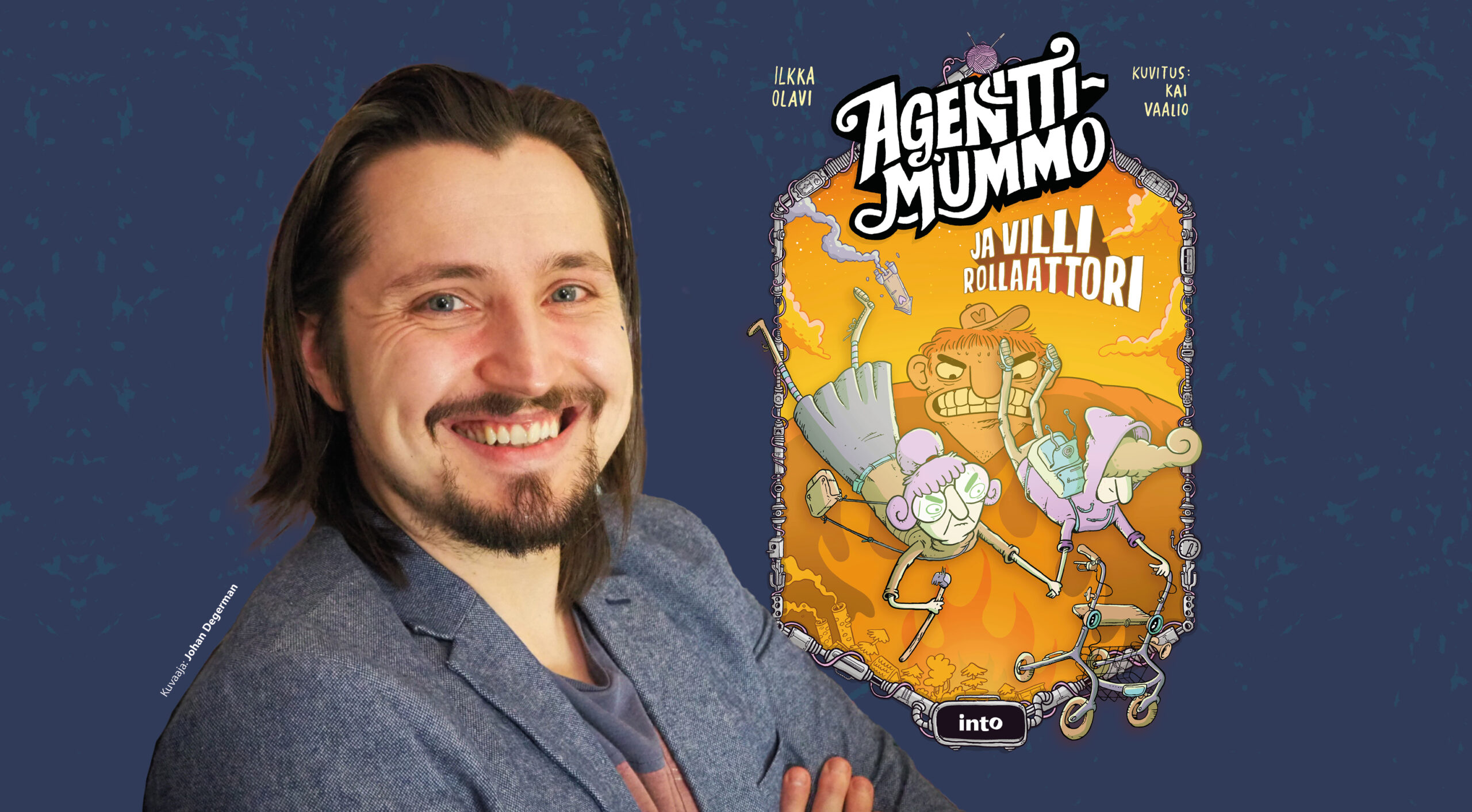 Agenttimummo-sarja saa alakoululaiset tarttumaan kirjaan