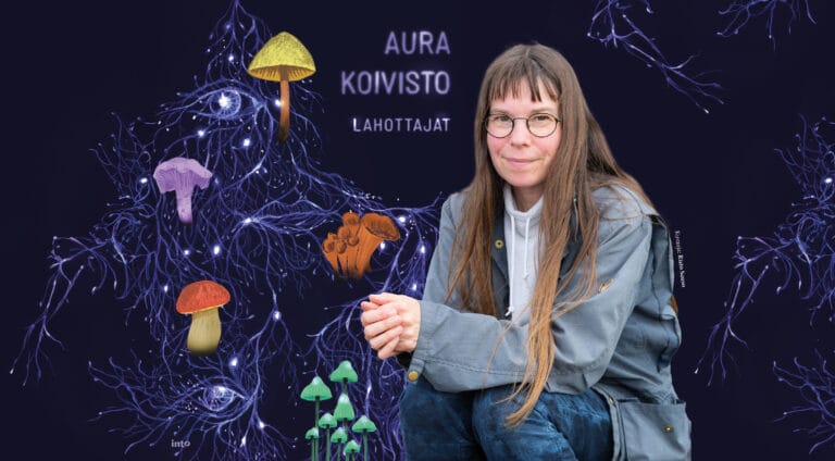 Aura Koiviston hilpeän hullutteleva uutuusromaani tarjoaa äimistyttävää tietoa sienistä