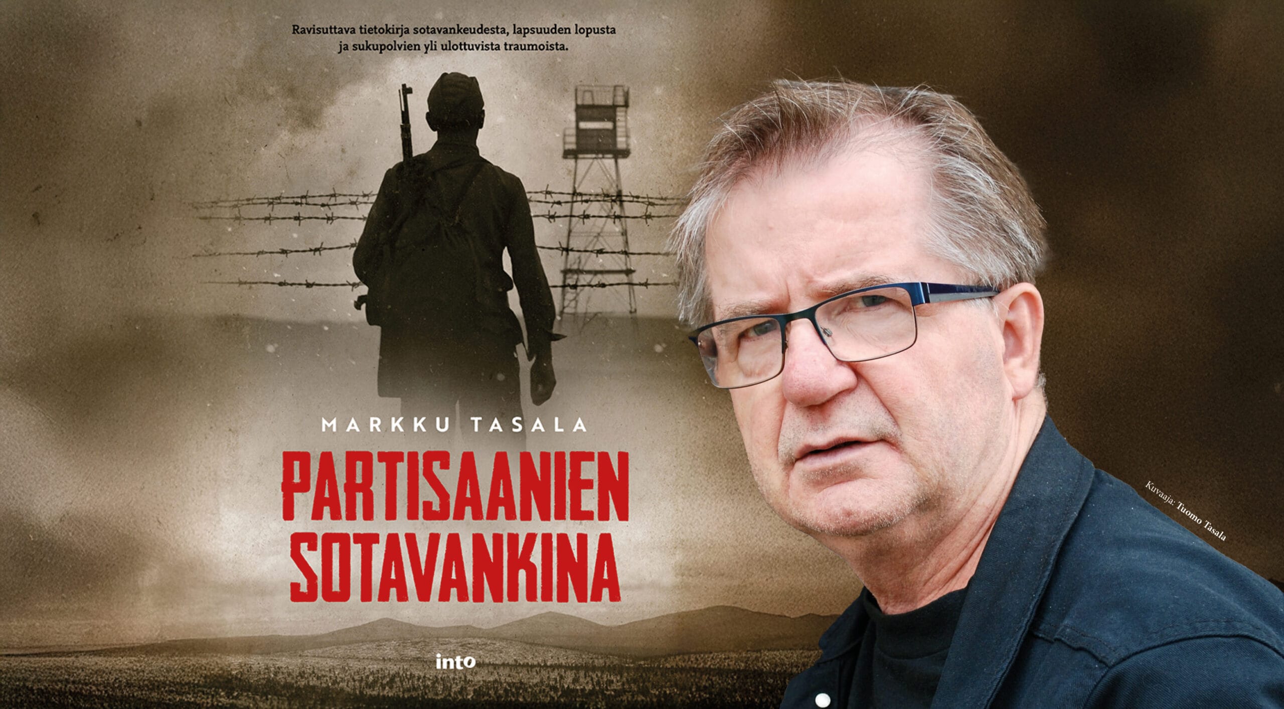 Akateeminen Kirjakauppa Helsinki 27.8.2025: Markku Tasala, Partisaanien sotavankina