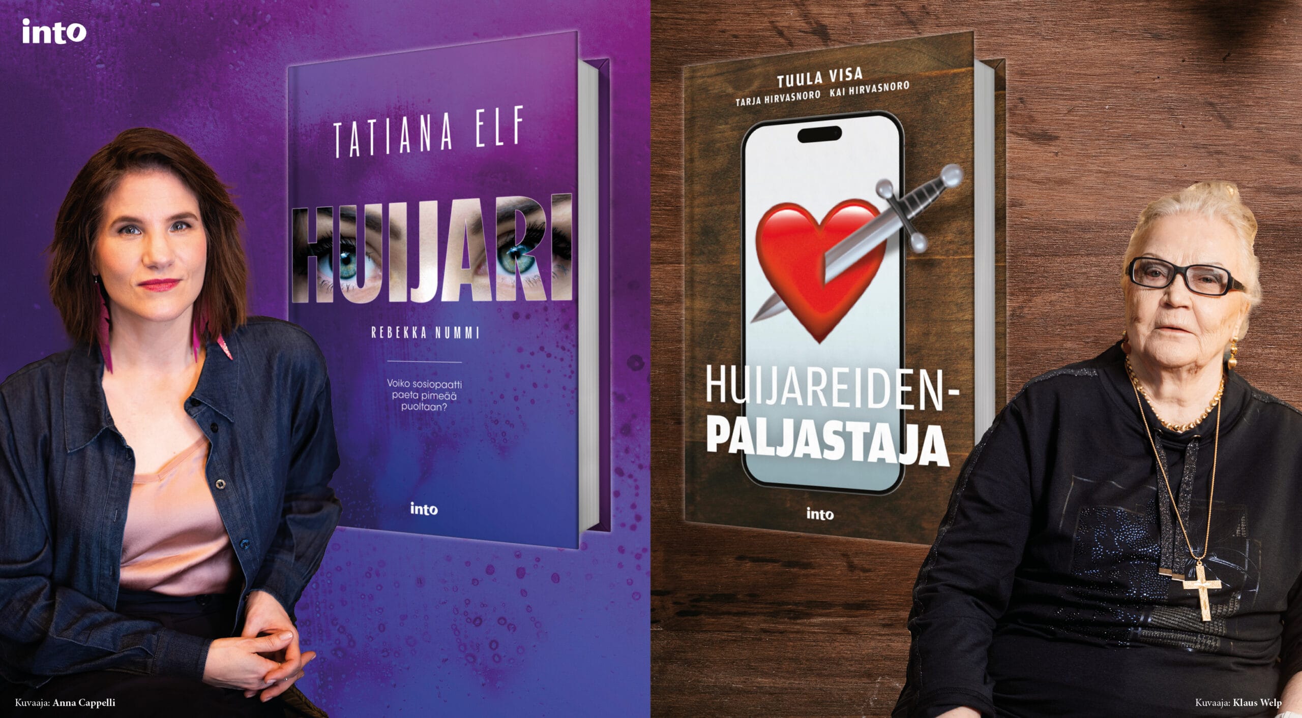 Kirjojen Yö Akateeminen Kirjakauppa Tampere 7.8.2025: Markku Tasala, Partisaanien sotavankina & Laura Suomela: Ruusuja ja risteyskohtia