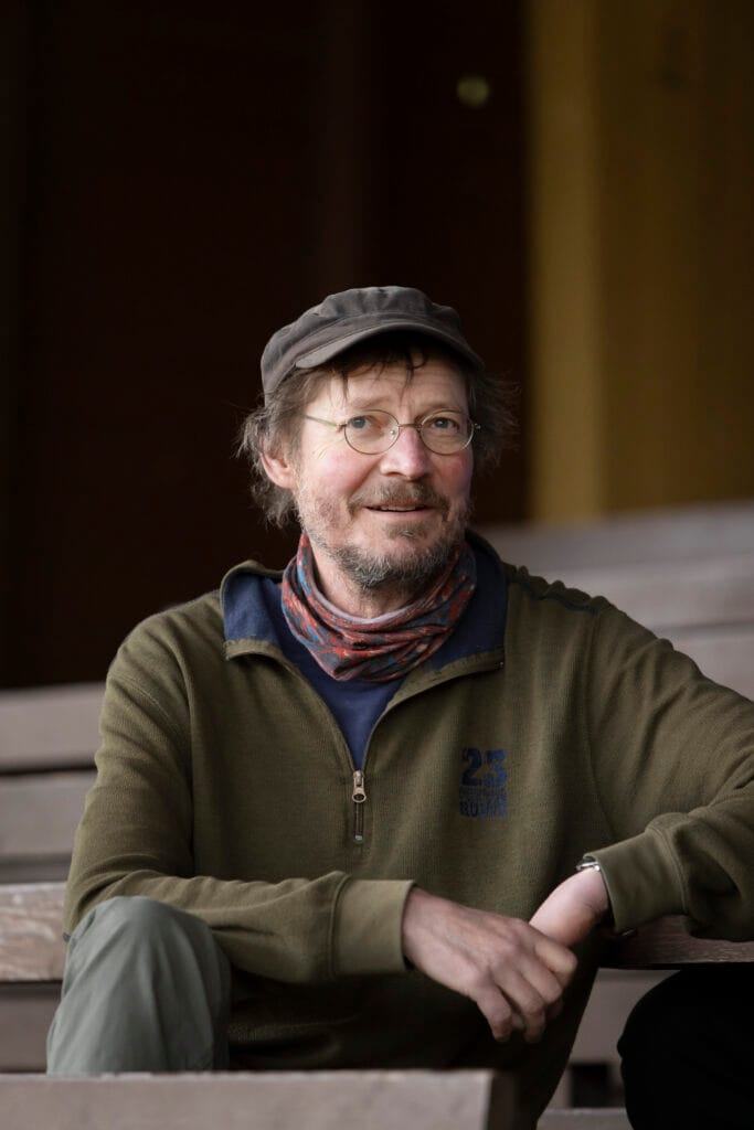 Into Kustannus. Juha Hurme. Kuvattu 22.5.2025 Tampereella. Kuva: Laura Vesa