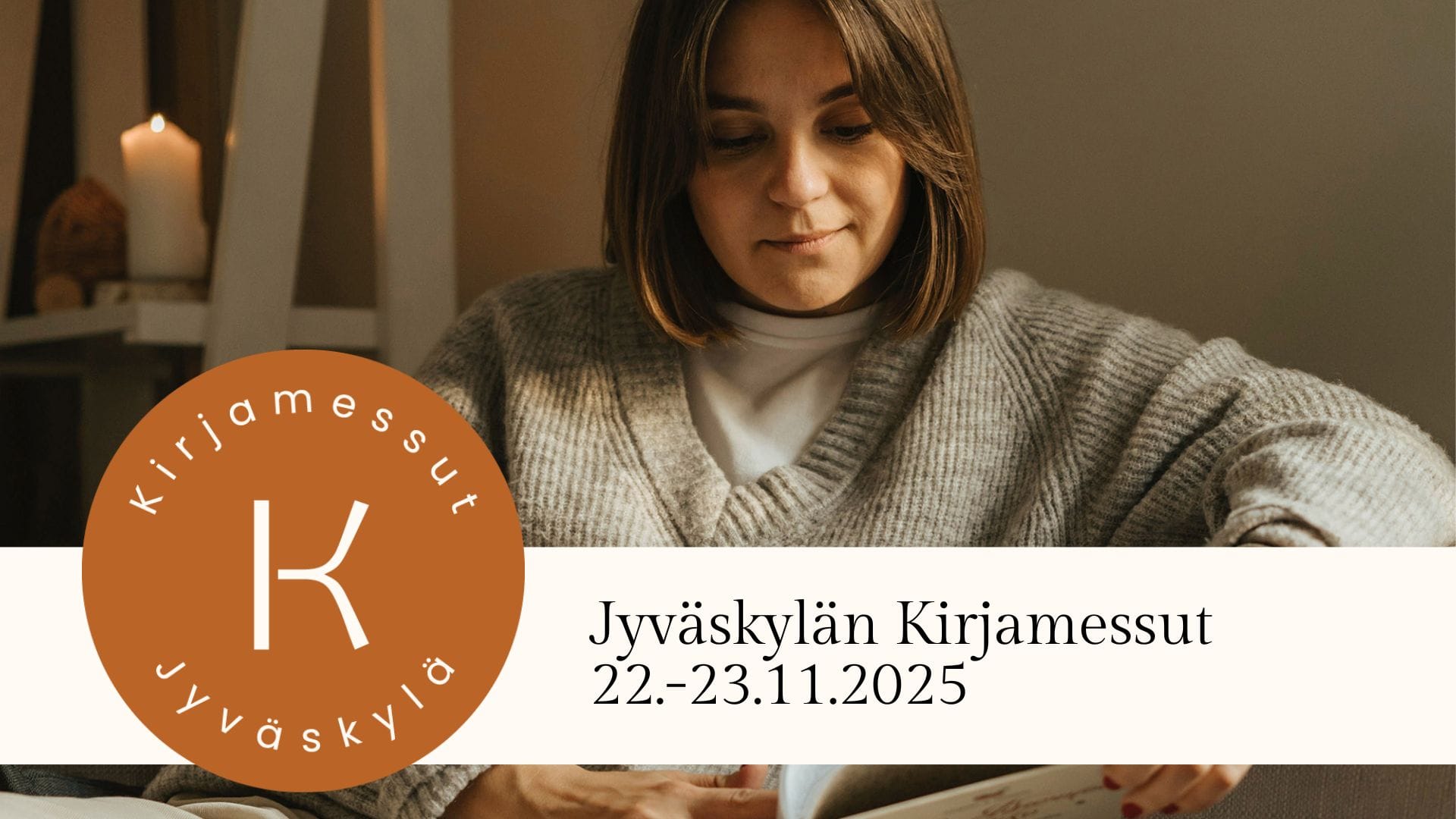 Innon kirjailijat Jyväskylän Kirjamessuilla 22.–23.11.2025