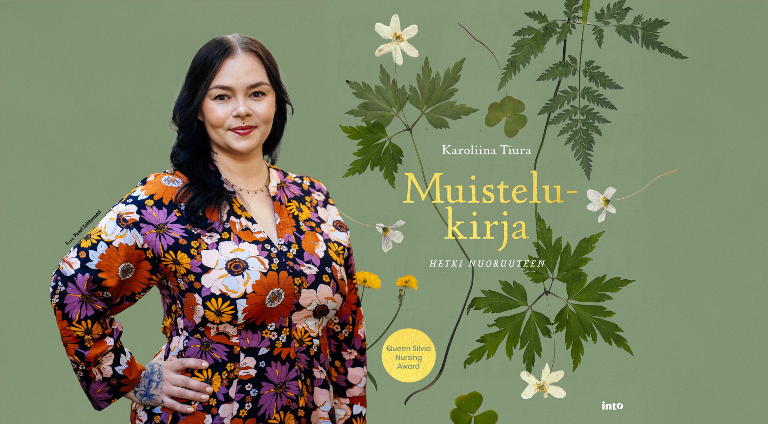 Muistihoitaja Karoliina Tiuran kehittämä Muistelukirja tuo iloa ja merkityksellisyyttä muistisairaan ja läheisen yhteisiin hetkiin