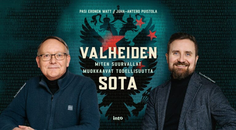Uutuuskirja osoittaa, että Suomi on jo informaatiosodan kohde
